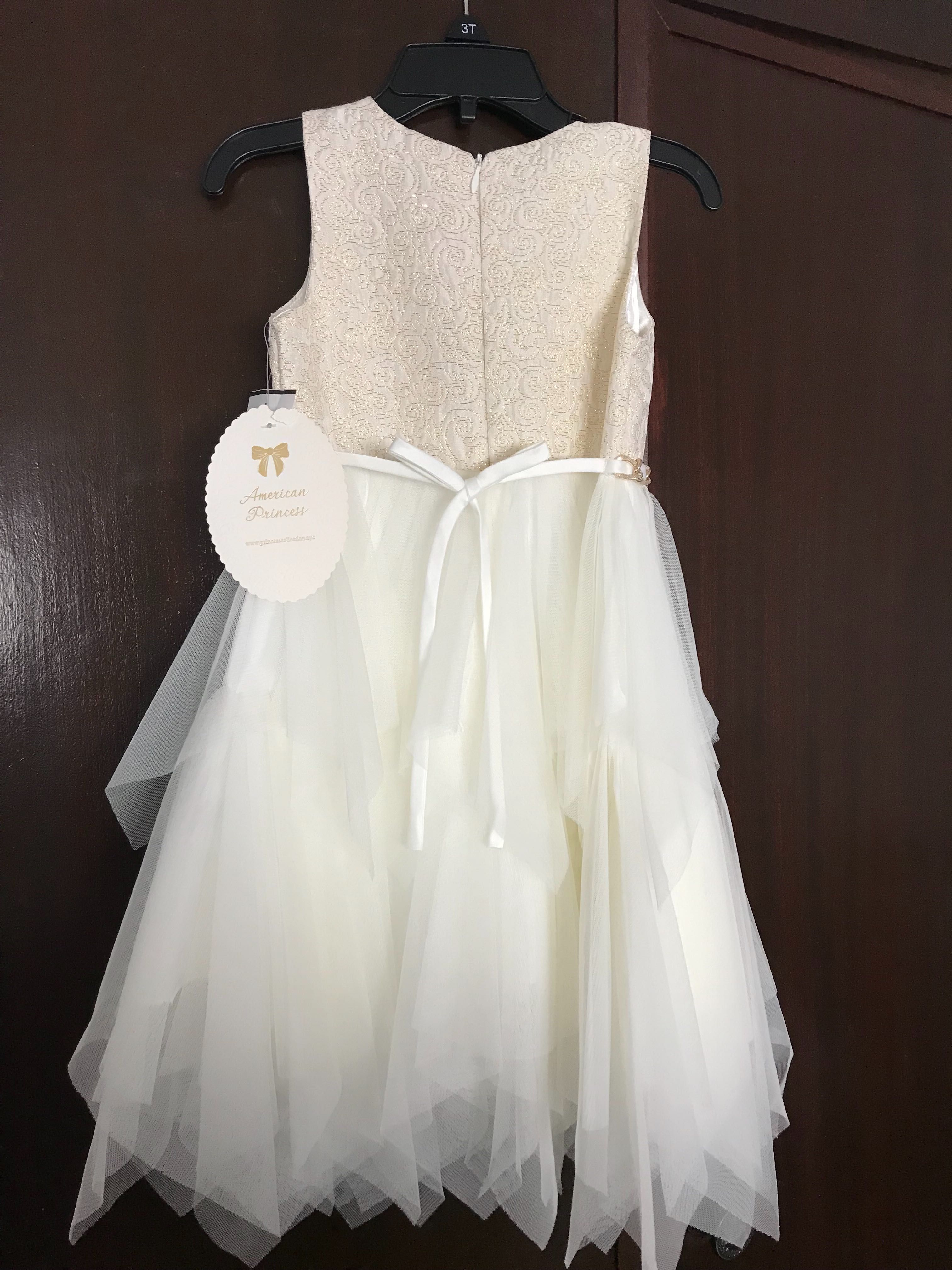 Vestido de cerimónia menina tam. 3T