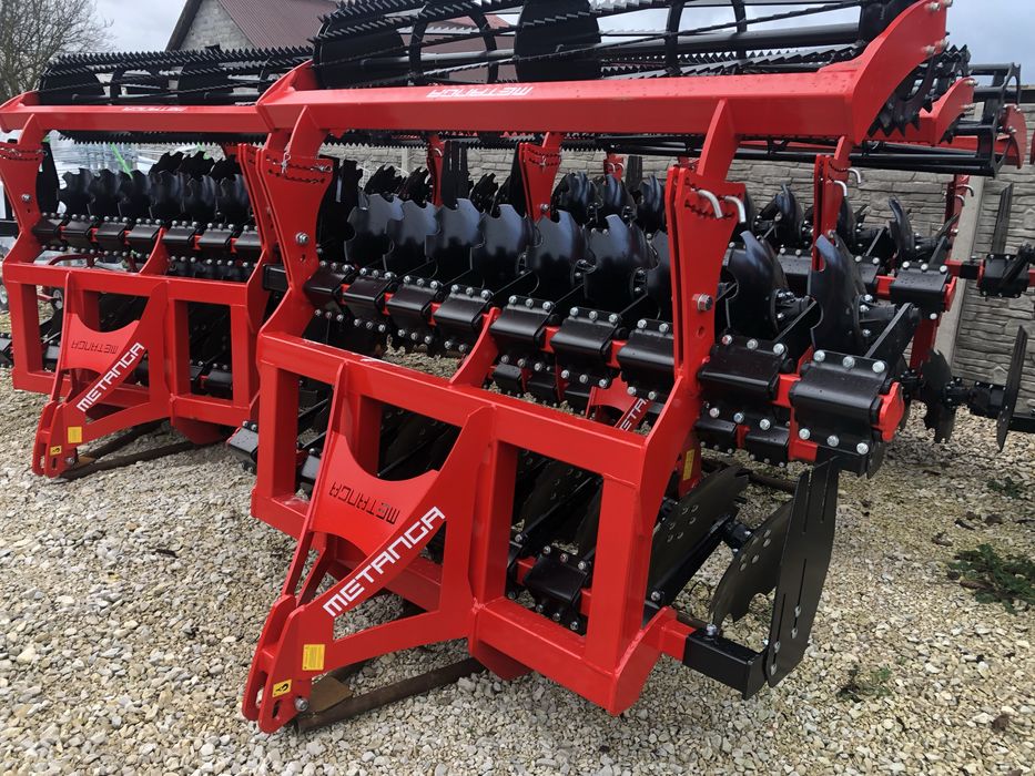 Agregat brona talerzowa metanga talerzówka 1,6 1,8 2,0 2,2 2,5 2,7 3,0