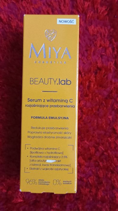 Miya serum z wit c rozjaśniające przebarwienia