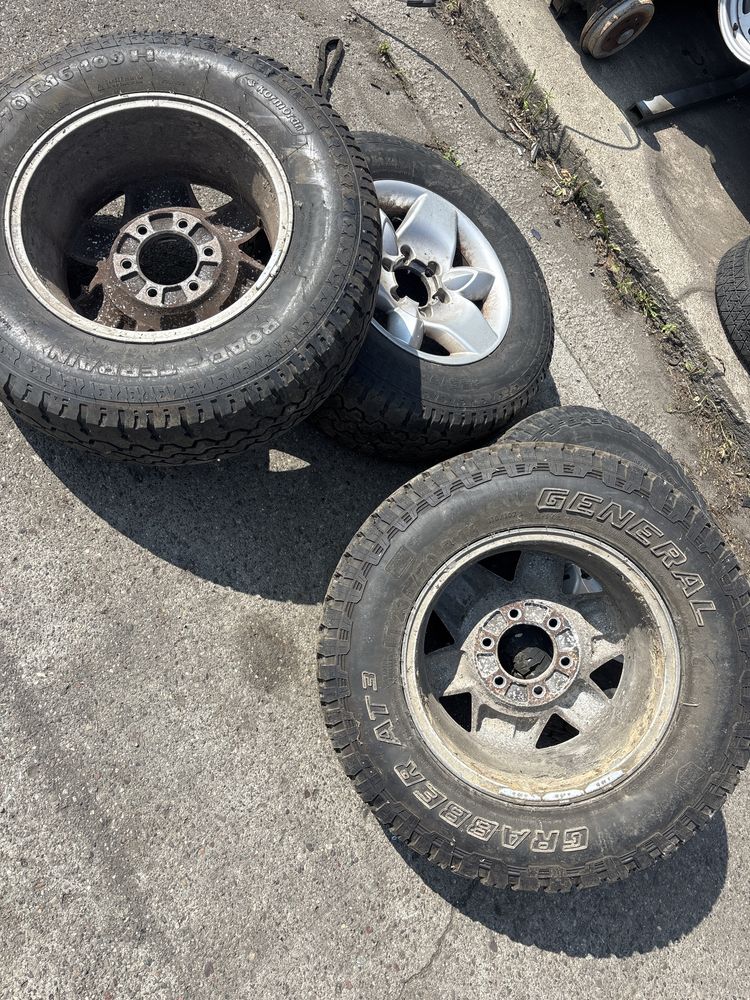 Koła alu felgi opony terrano 6x139.7 235/70 16