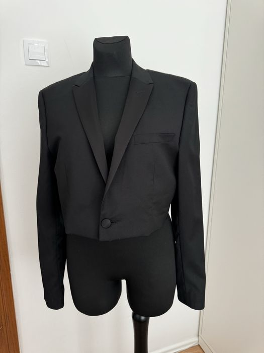 Новий вовняий жакет вкорочений