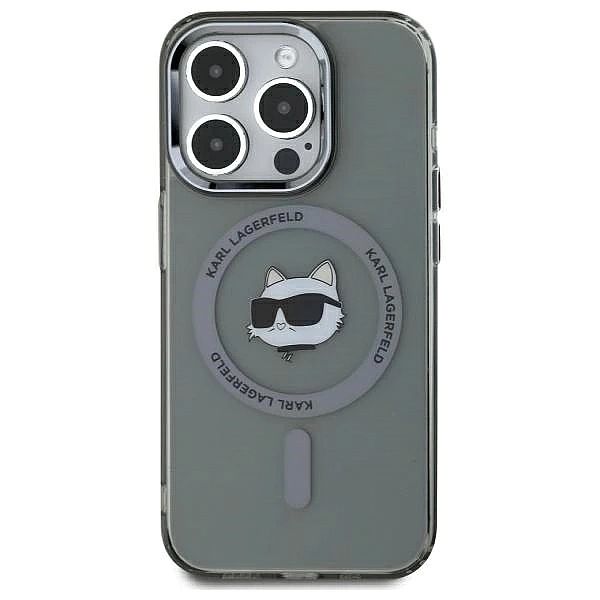 Karl Lagerfeld KLHMP15XHLSCHK iPhone 15 Pro Max 6.7" czarny/black hard