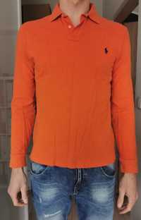 Koszulka Bluza Polo długi rękaw Ralph Lauren Slim fit L/XL