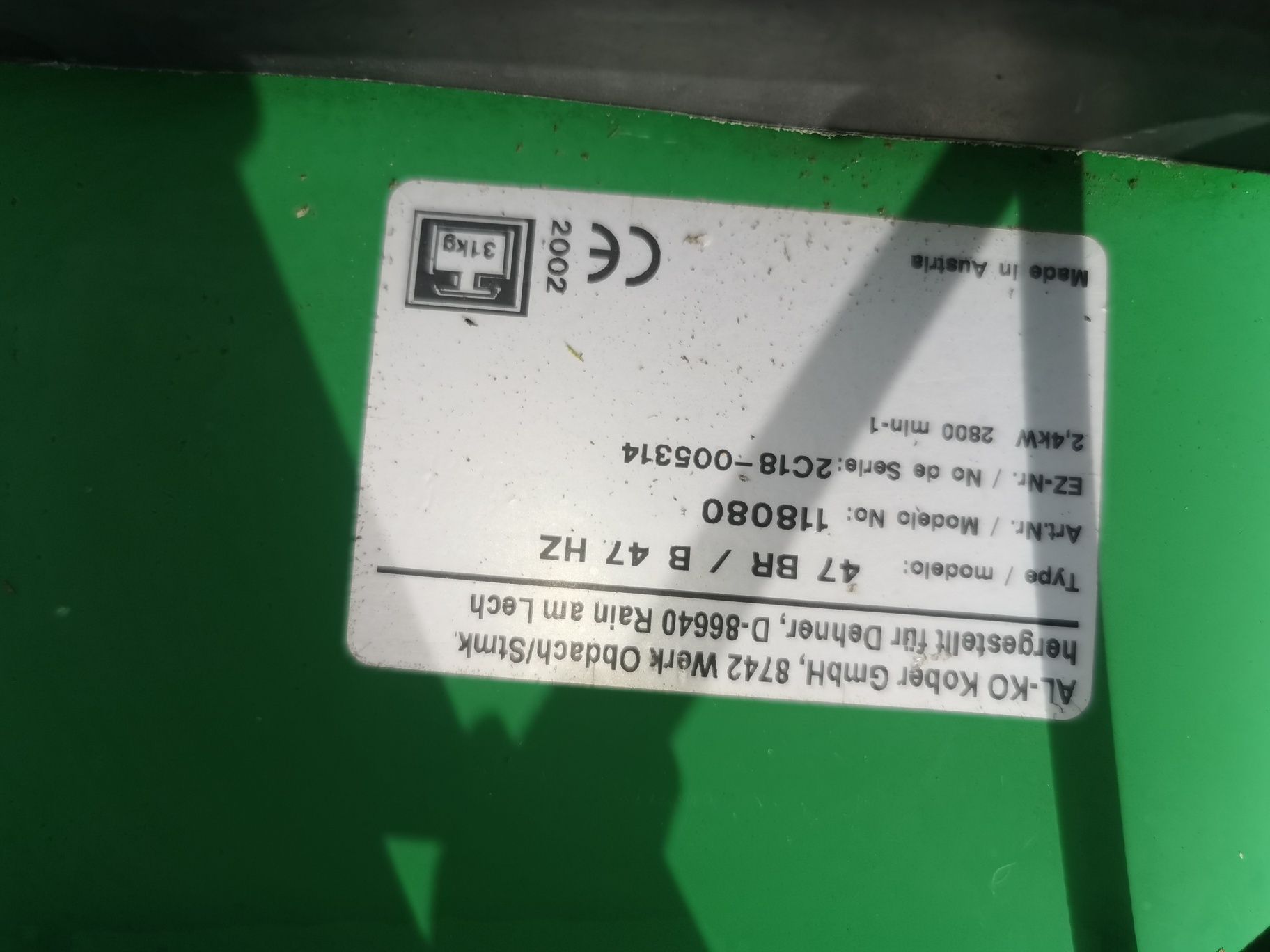 Al-ko gartentechnik 47br kosiarka z napędem brigs
