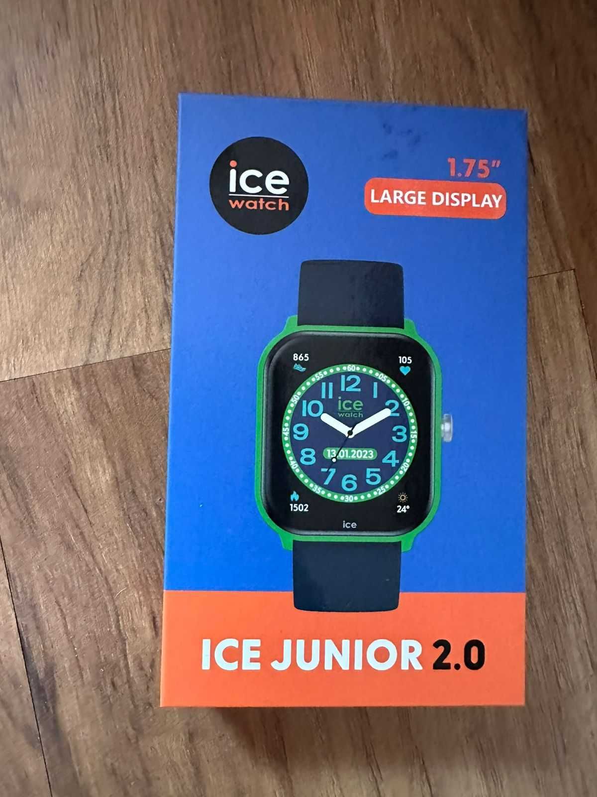 Ice-Watch - ICE smart junior 2.0 Blue - Niebieski zegarek dla dzieci