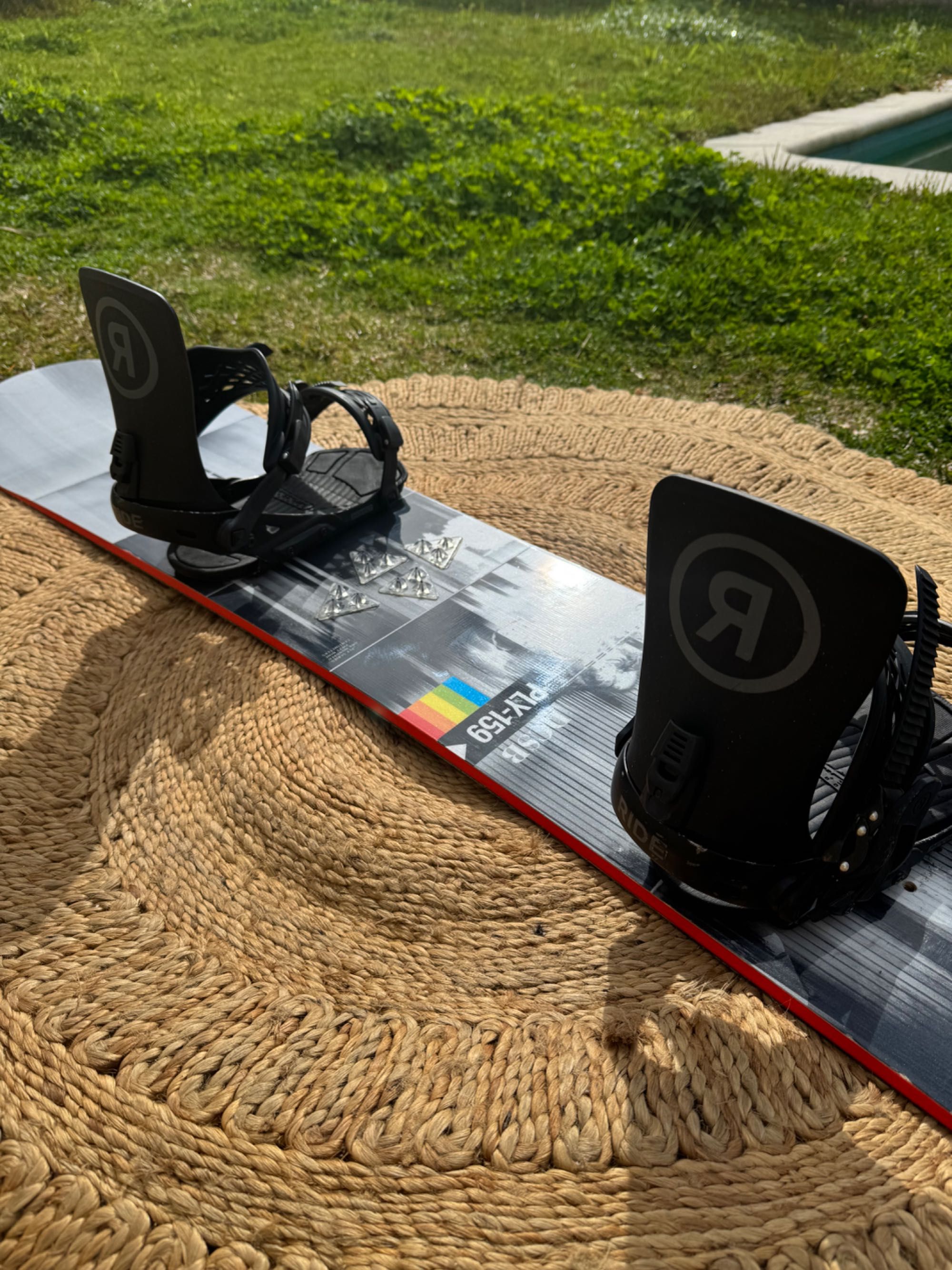 Prancha Snowboard DC Ply 159 com Fixações