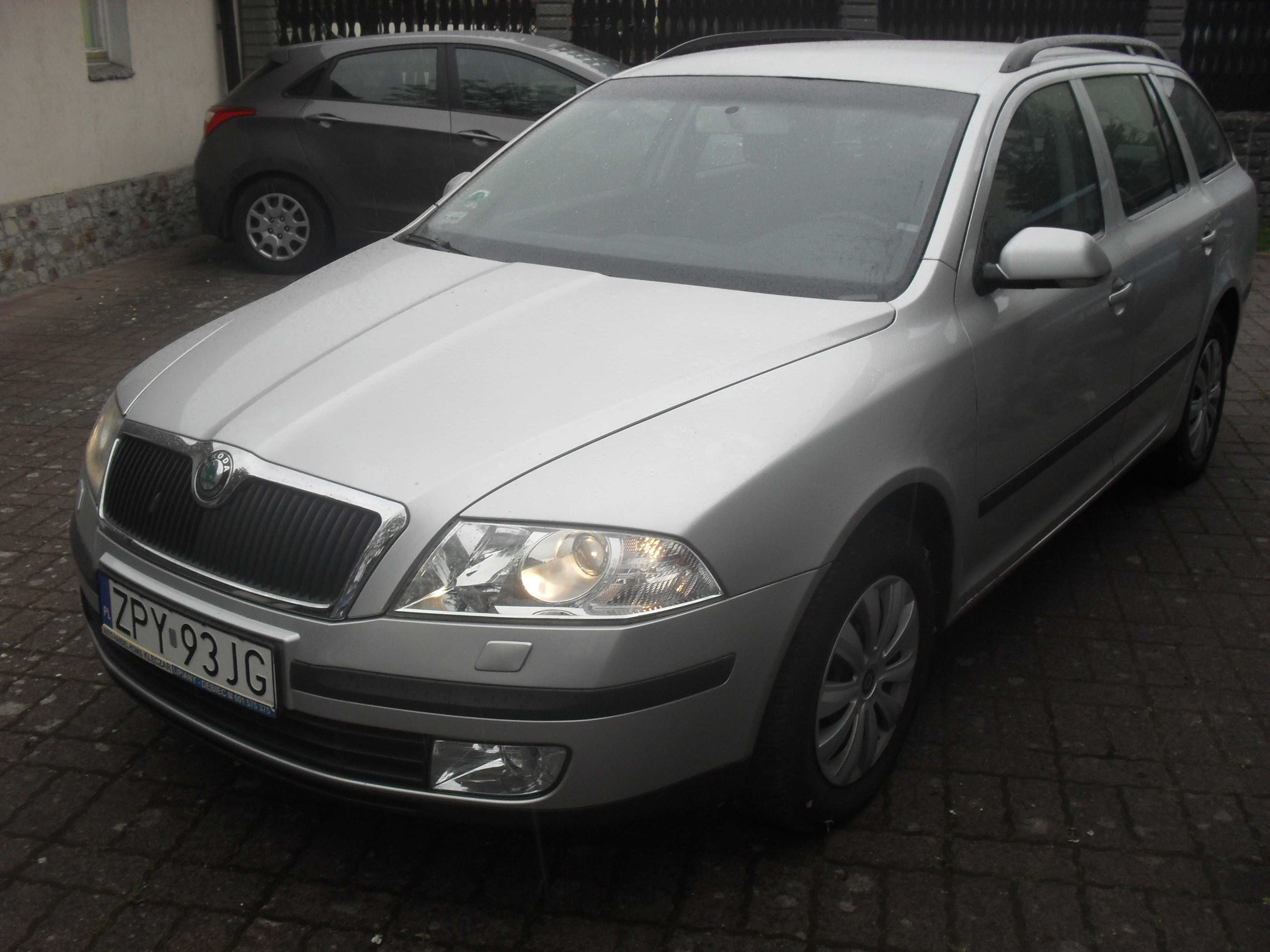 SKODA OCTAVIA 2.0 TDI zarejestr.6-biegowy klima I rej.2008 r