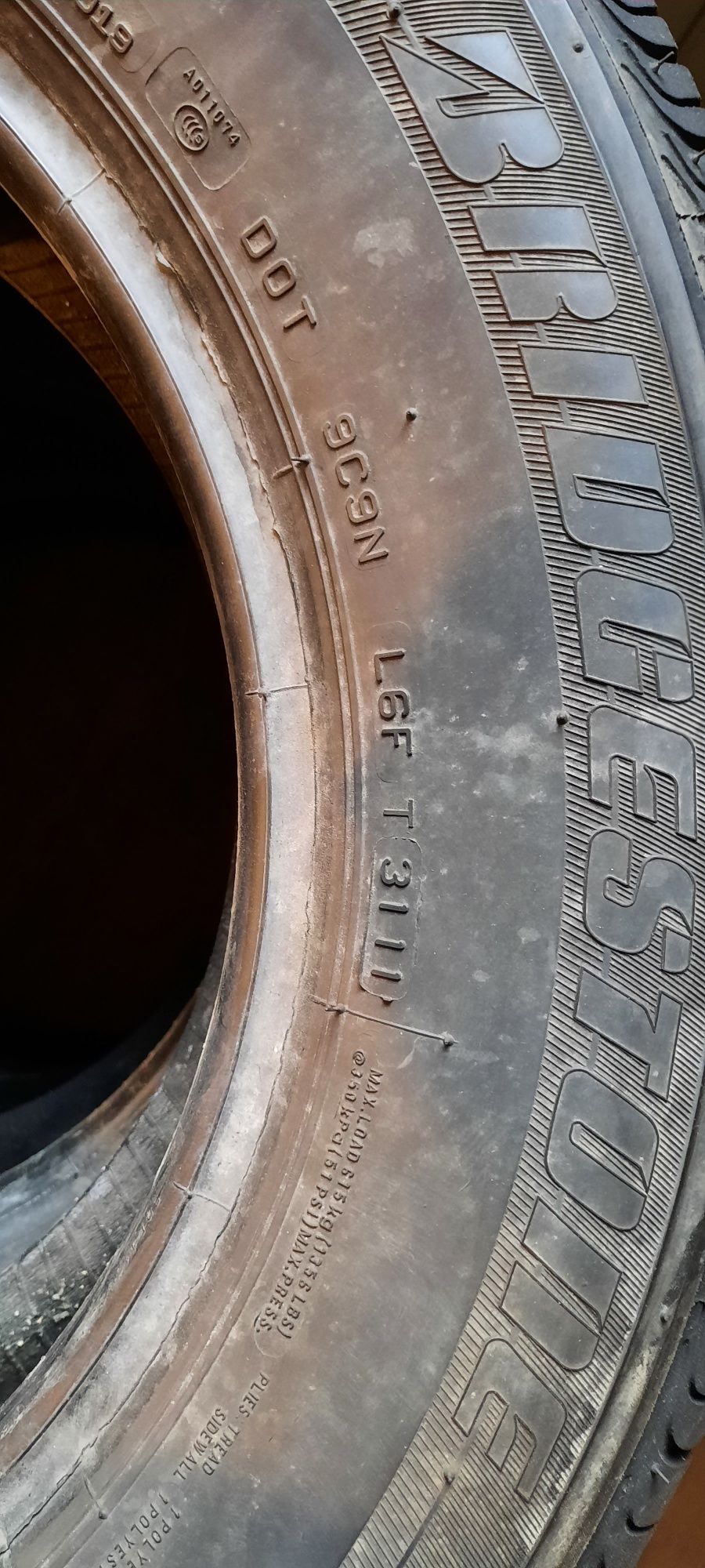 Opona pojedyncza letnia BRIDGESTONE 195/65R15