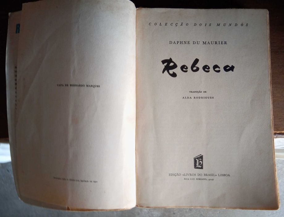 Daphne du Maurier - - - Rebeca - - - - - Livro
