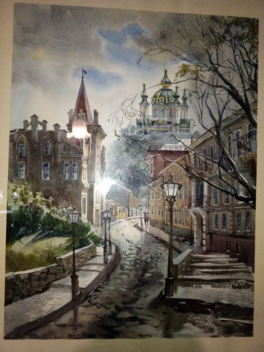 Картина Слота К. Д. Акварель