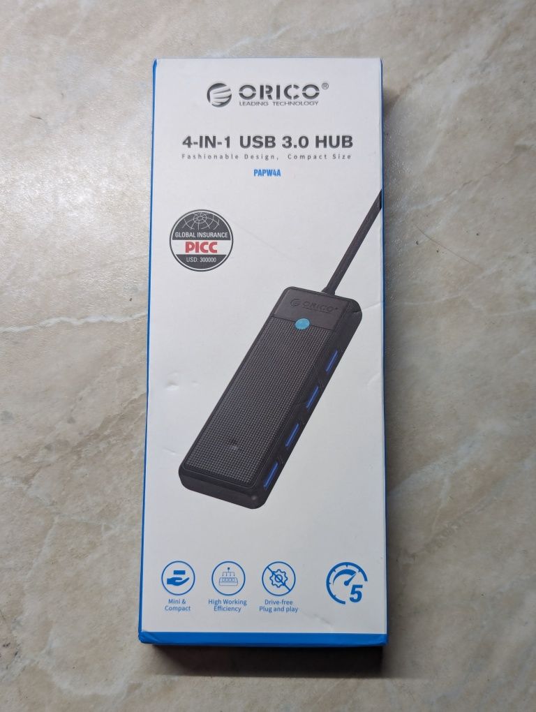 Usb hub Orico 4-in-1USB3.0Hub