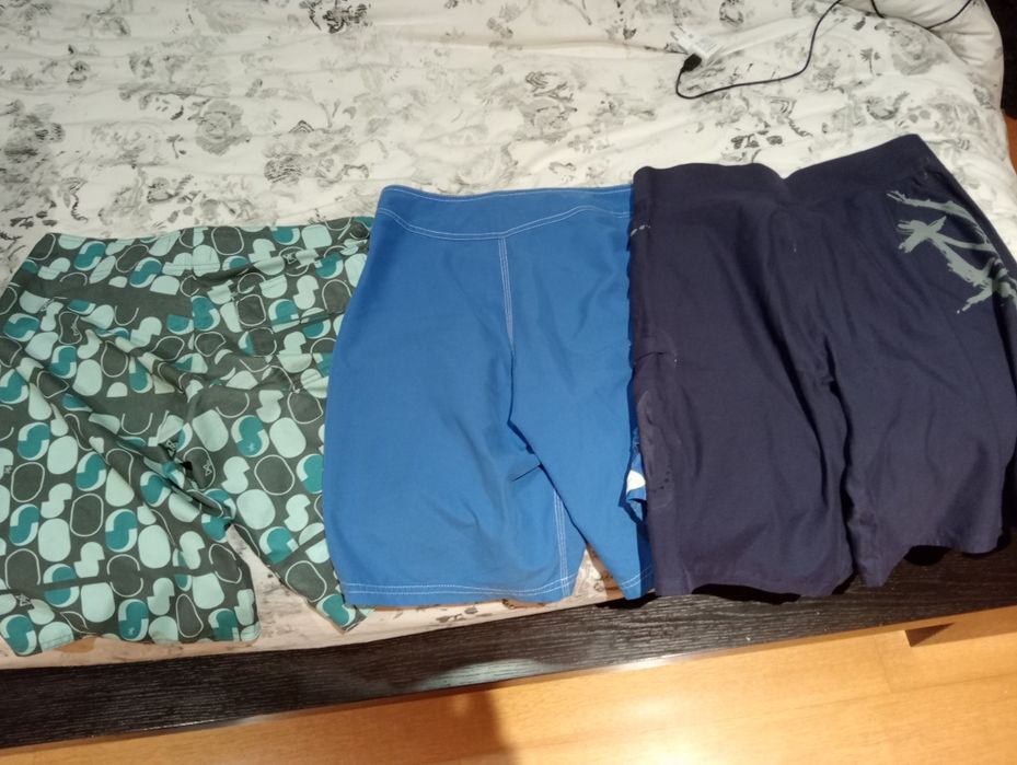 3 calções estilo Surf