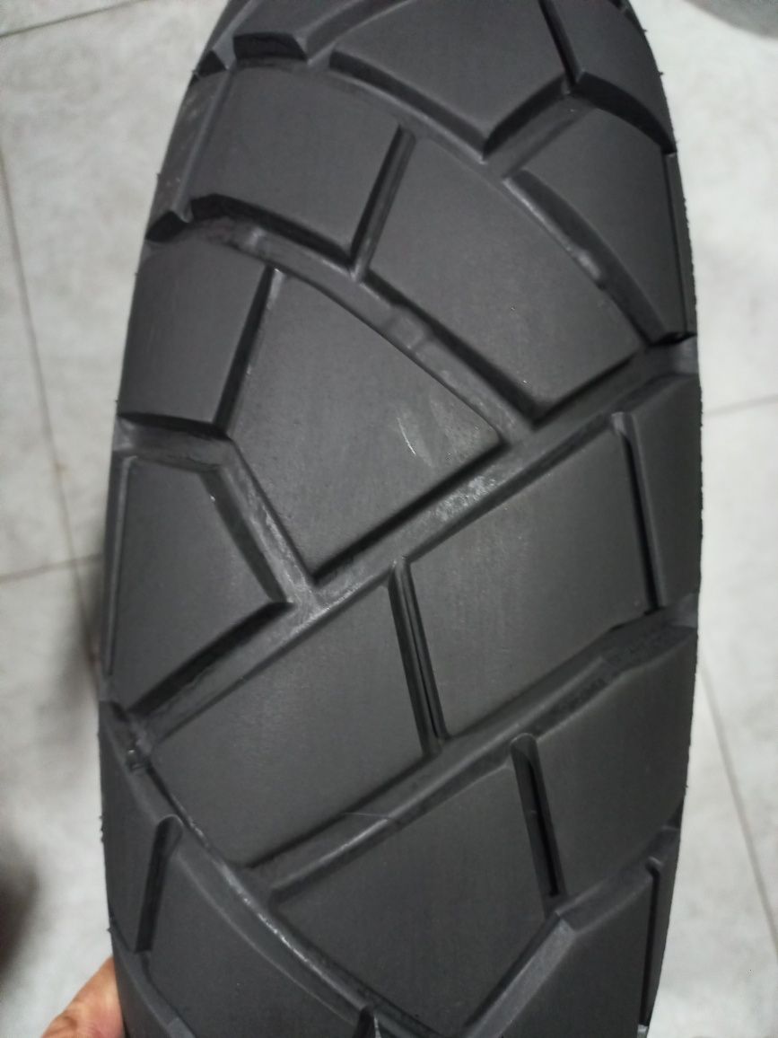 pneu seminovo  mota 150-70-jante 17÷90/90 jante 21 dunlop traimax mixt