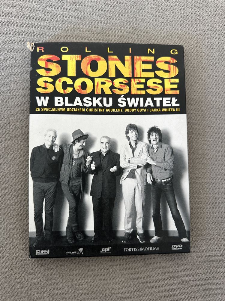 Rolling Stones scorsese w blaski świateł DVD