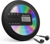 Аккумуляторный CD-плеер Hernido PС0201B с FM-передатчиком Черный