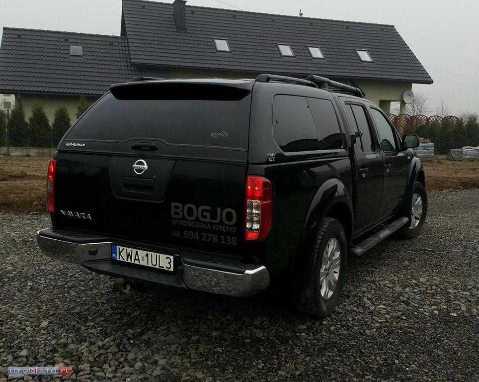Zabudowa Paki Nissan Navara D40 Alpha Hardtop Pick-Up