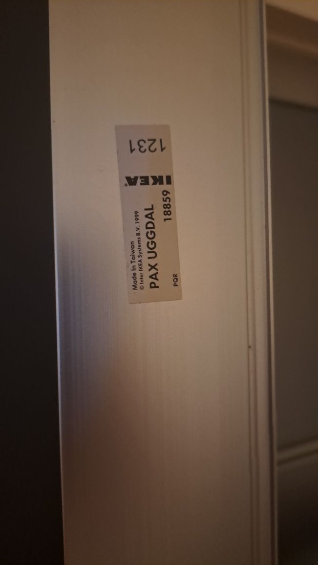 2 Portas de roupeiro  ikea pax UGGDAL