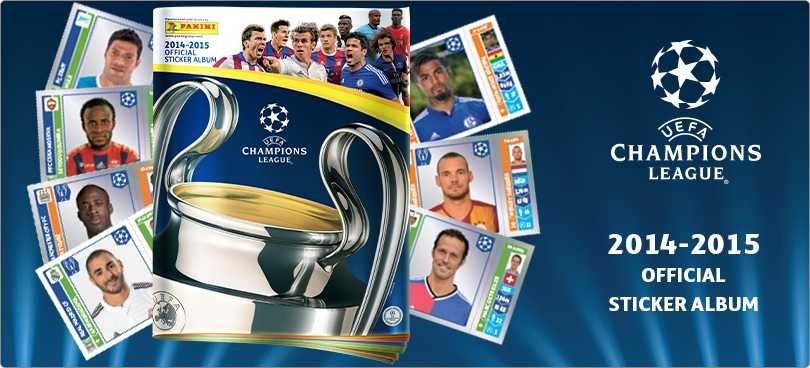 Cromos Panini "Champions League 14/15" (ler descrição)