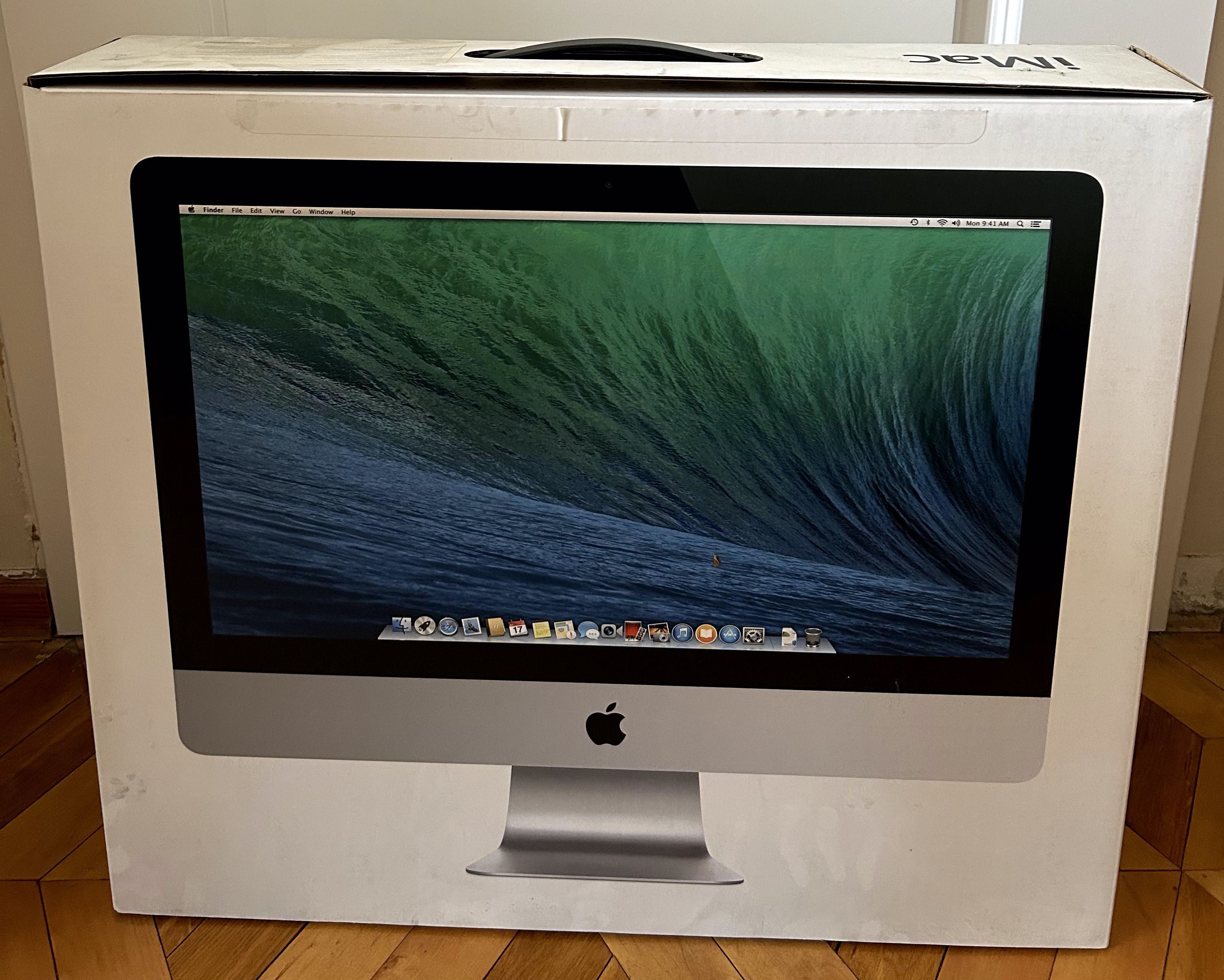 iMac (21.5-inch, Late 2013 i5 8GB 500HDD IrisPro