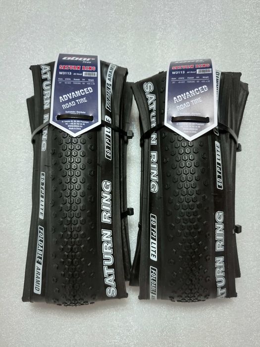 2szt Opona Gravel/Cross Obor Saturn Ring 622x40 60TPI Aramid Zwijane