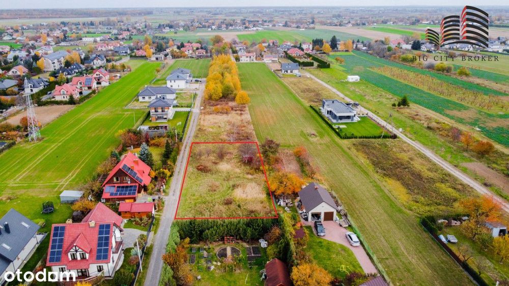 Działka budowlana - 15 ar we Franciszkowie