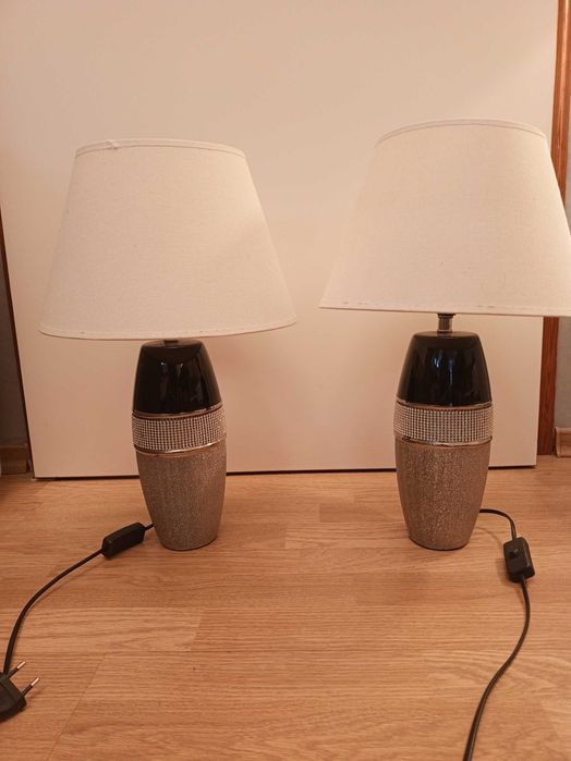 2 lampki nocne - designerskie