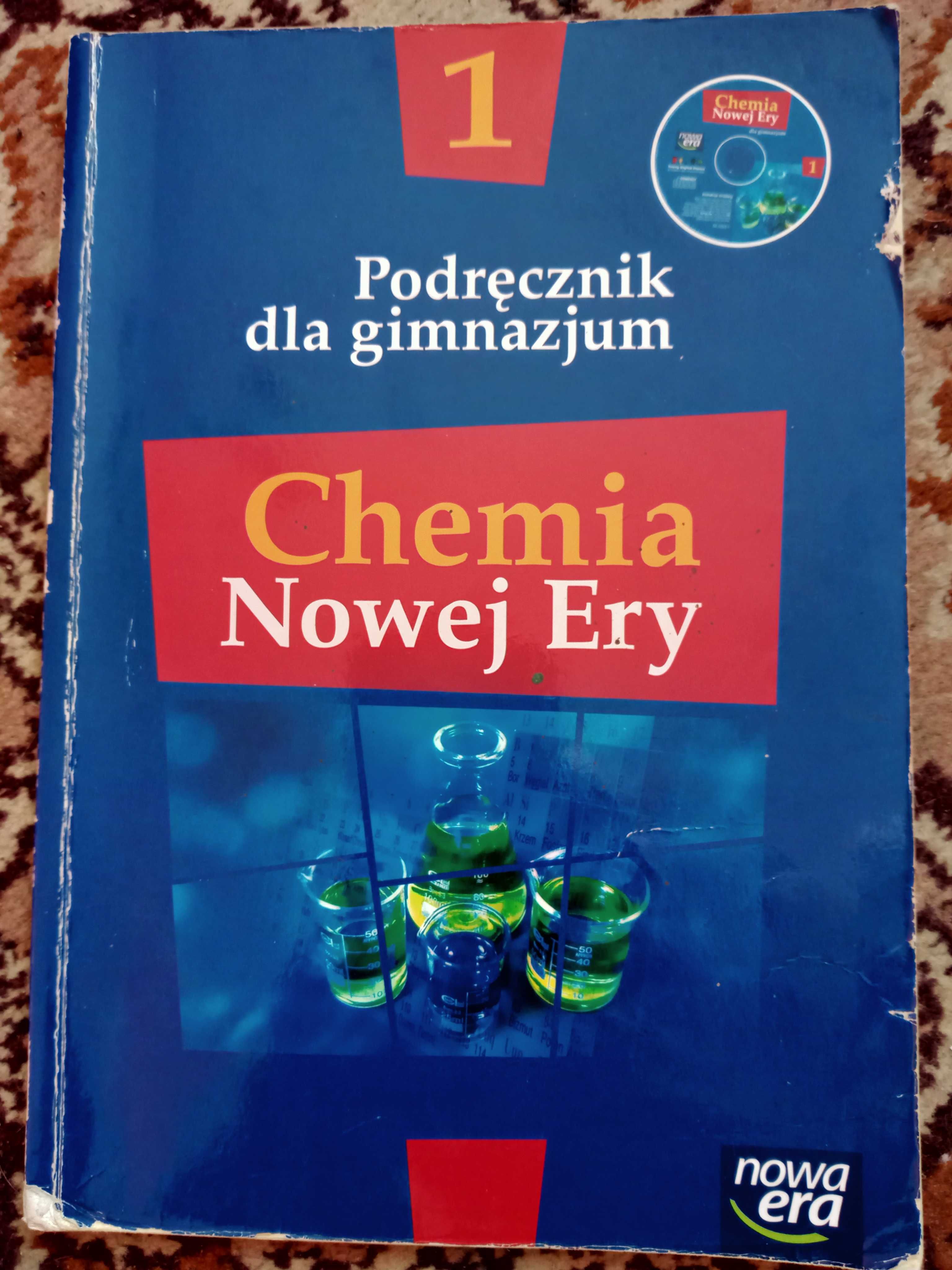 Chemia Nowej Ery 1, 2 Podręcznik dla gimnazjum. Płyty CD. Kulawik