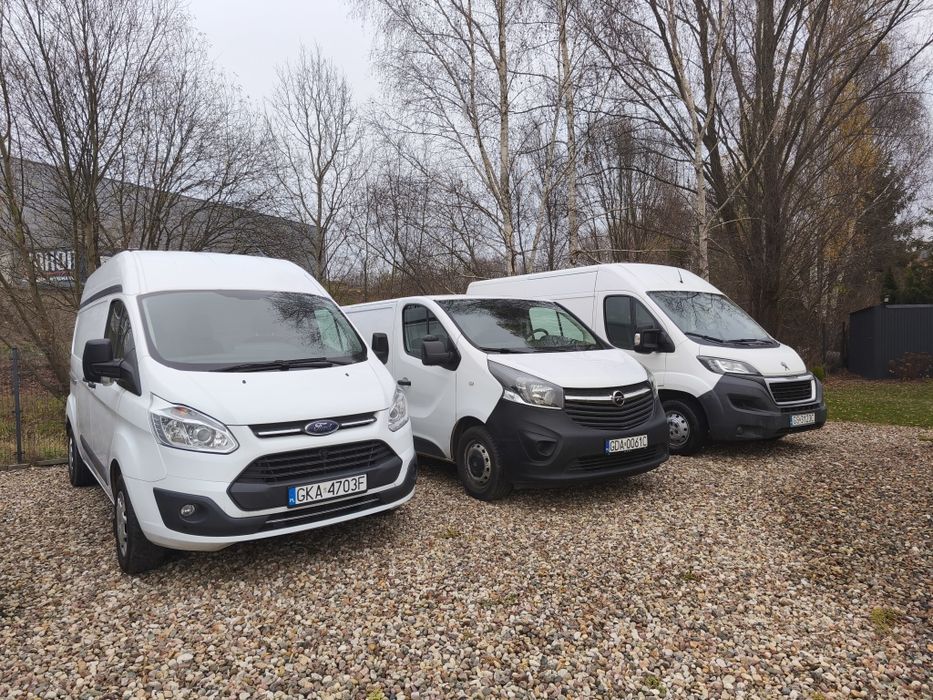 Wynajem bus furgon. Transport z kierowcą.