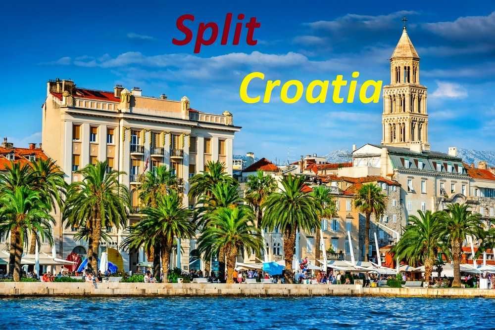 Magnes na lodówkę Split Croatia