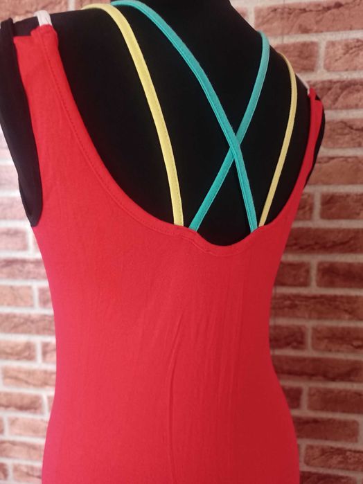 Maksi długa sukienka na lato