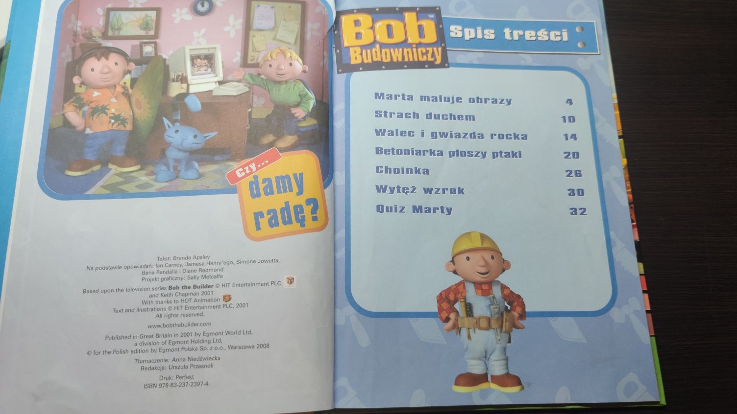 Książka Bob budowniczy