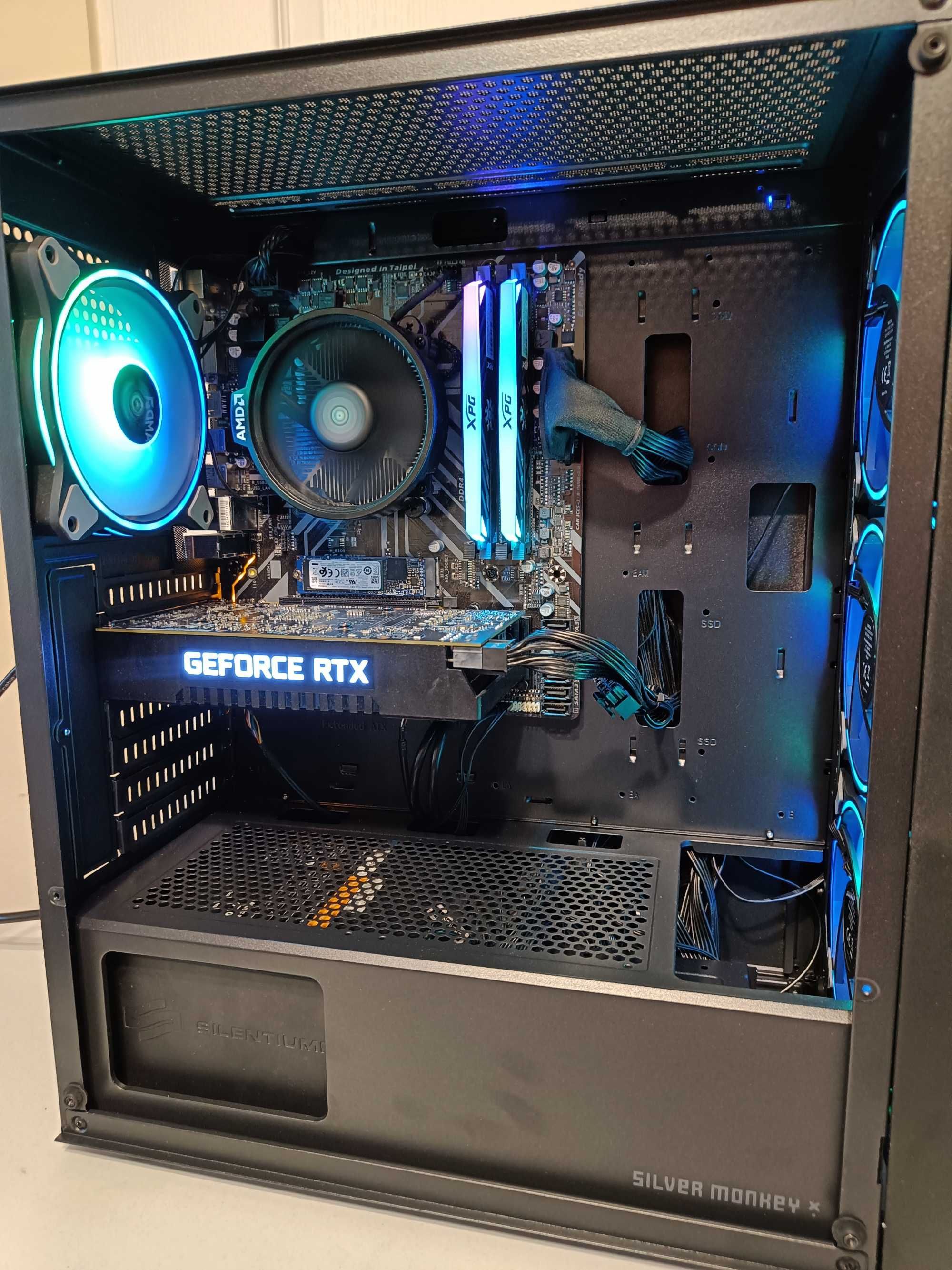 Komputer do gier Ryzen 5 3600/ RTX 2060 6GB/ 16GB RAM/ 512SSD/ RGB