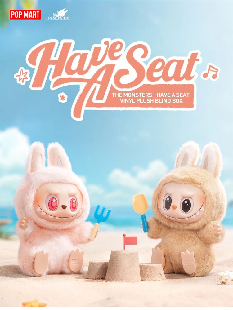 ОРИГІНАЛ! The Monsters Have a Seat Labubu Blind Box Лабубу PopMart