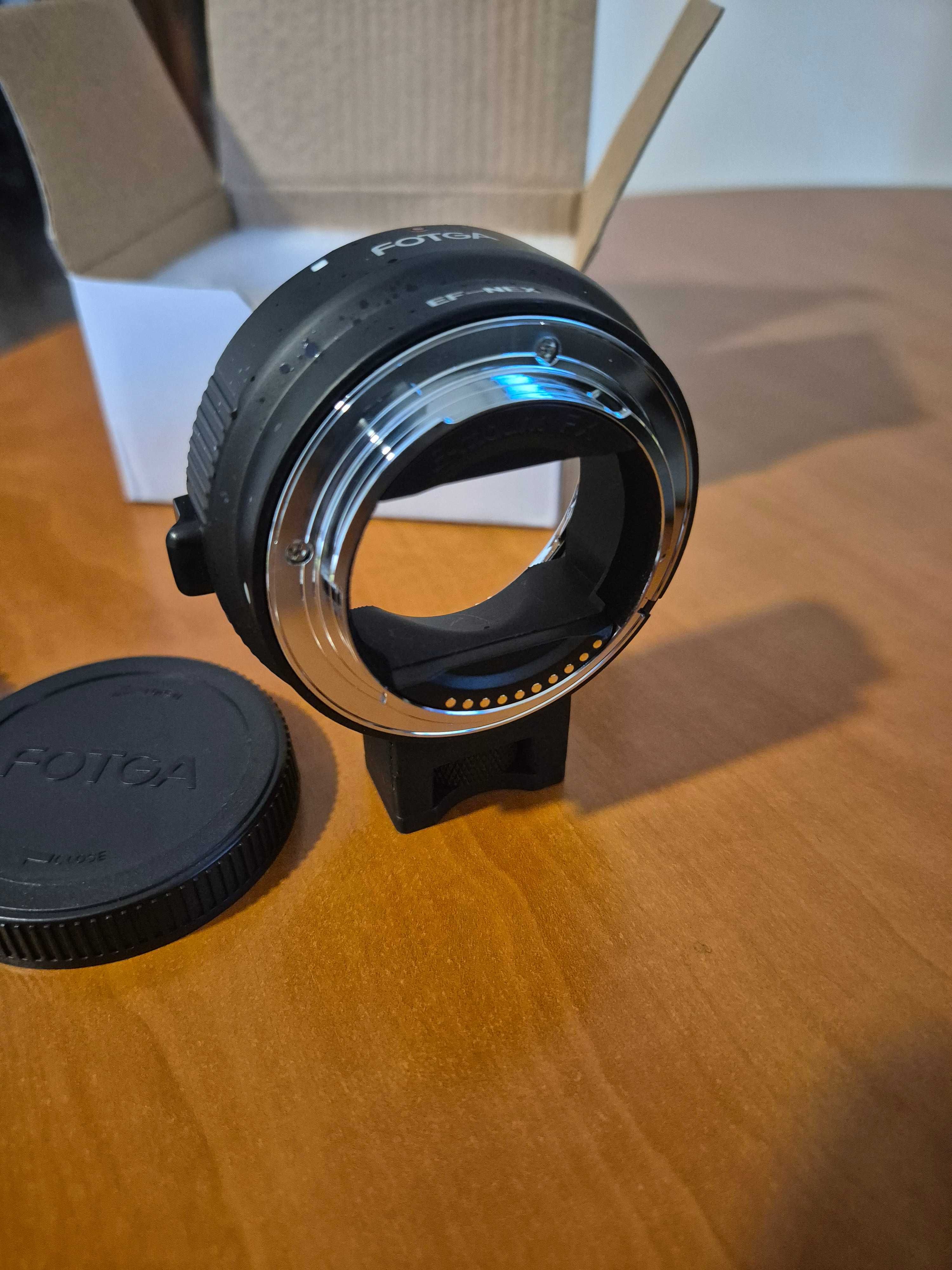 EF-NEX Adaptador de Lentes Canon EF/EF-S para Sony E