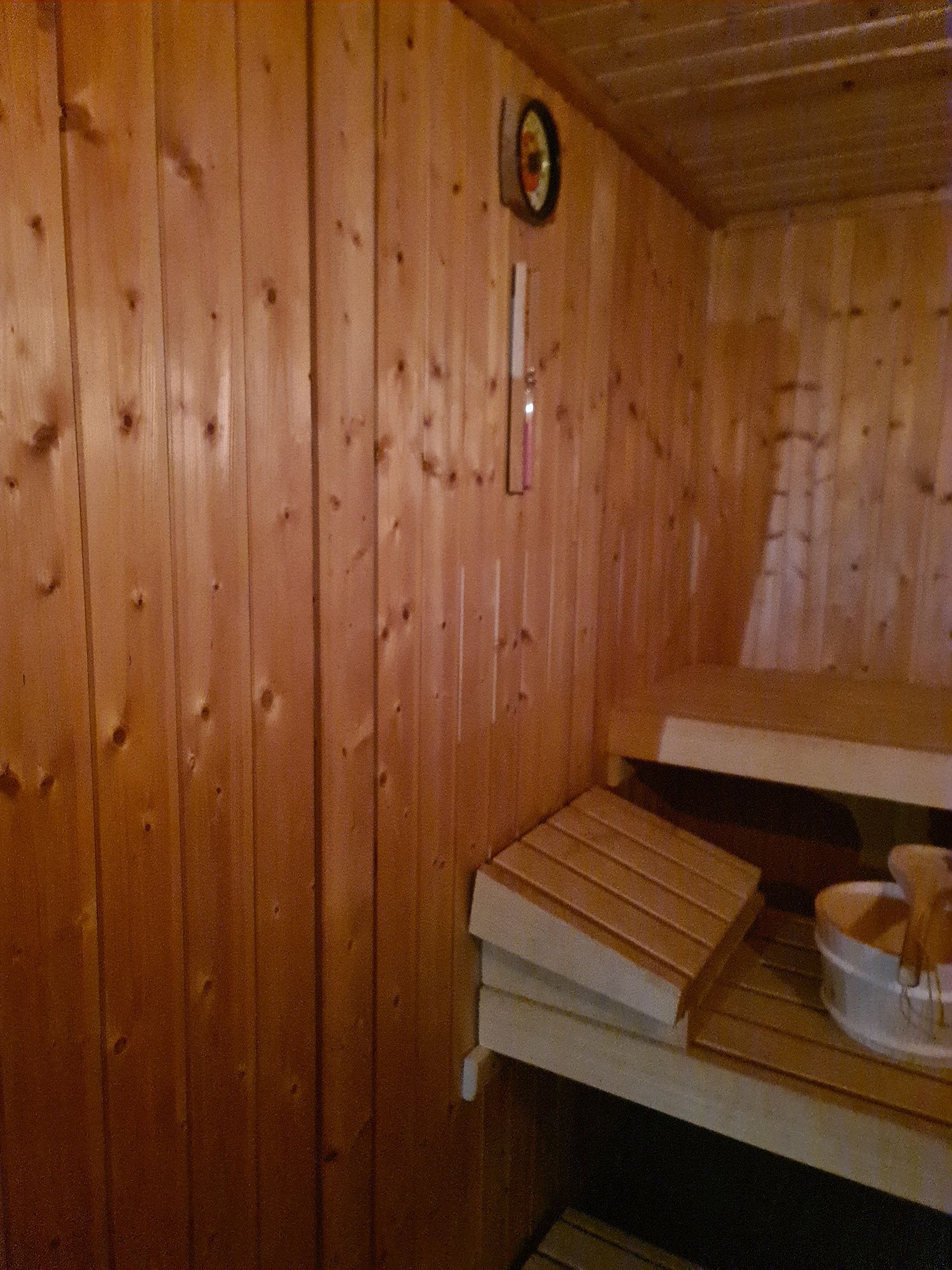 Sauna sucha fińska + sauna infrared 2 sztuki z kabiną prysznicową