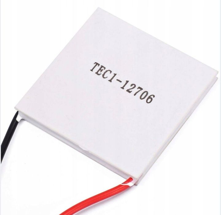 Ogniwo Peltiera TEC1-12706 chłodzenie lodówki procesora 40x40mm 12V