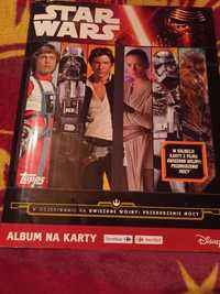 Star Wars album z kartami BRAK DWÓCH NUMERÓW (widoczne na zdjęciach)