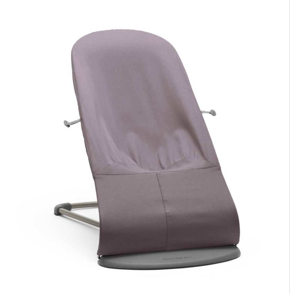 BabyBjorn Leżaczek BLISS COTTON – Ciemnopurpurowy