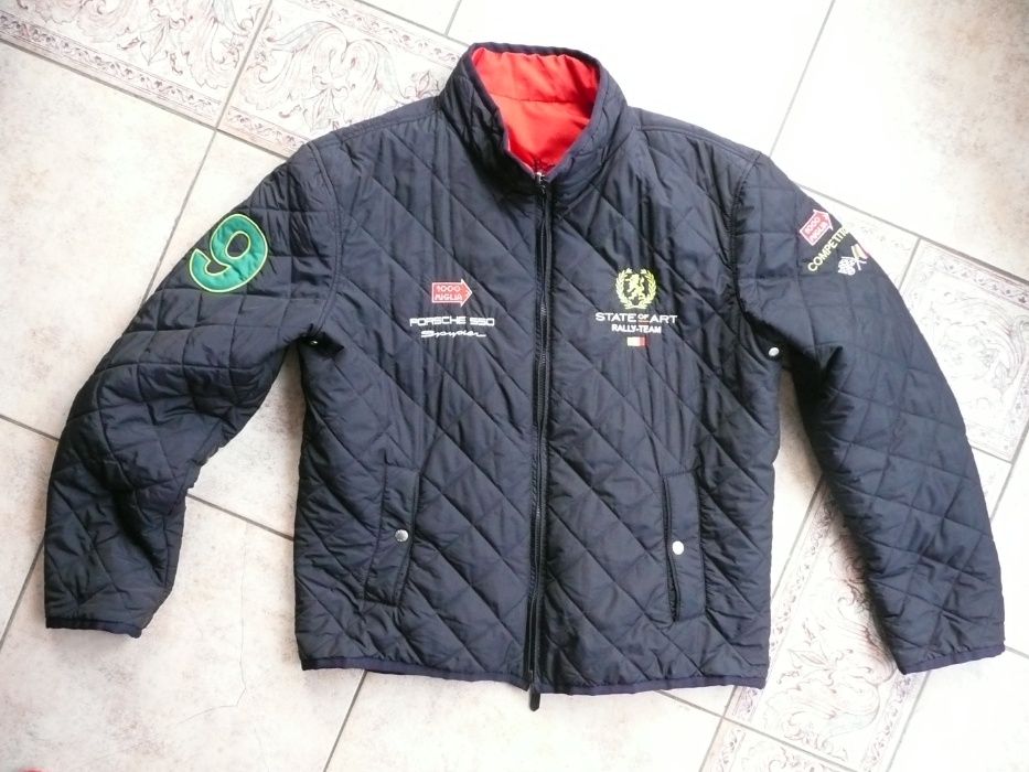 pikowana kurtka STATE OF ART porsche racing L XL