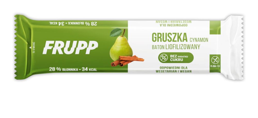 baton frupp gruszka-cynamon 9 g liofilizat