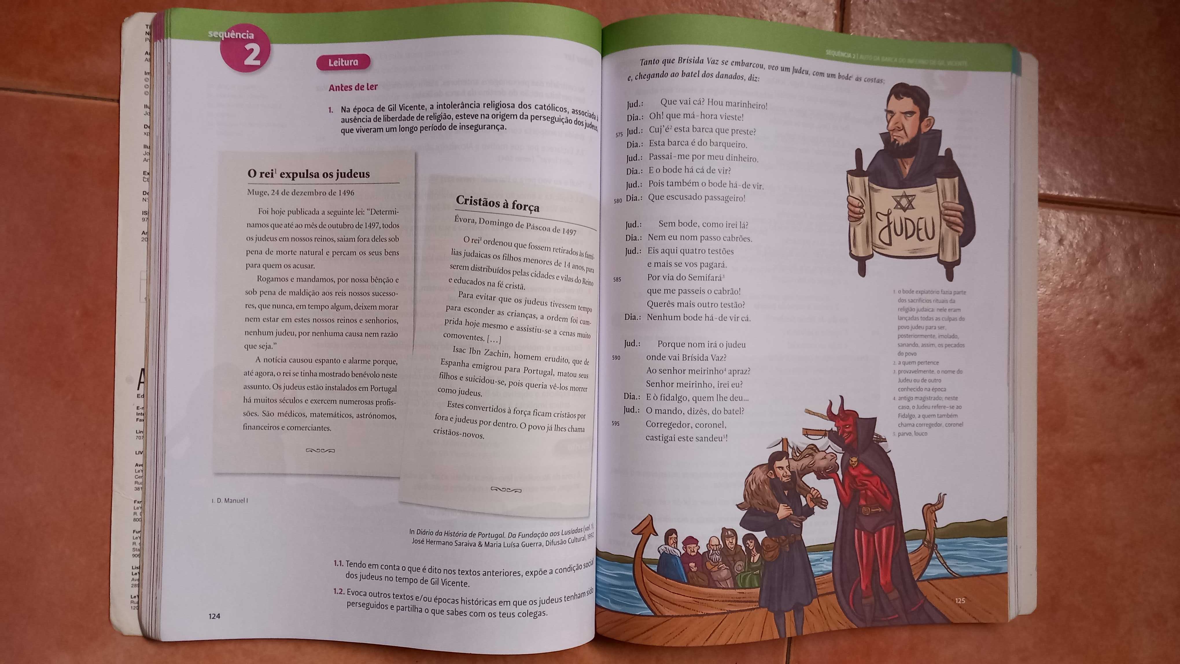 Manual de português "novas leituras 9"