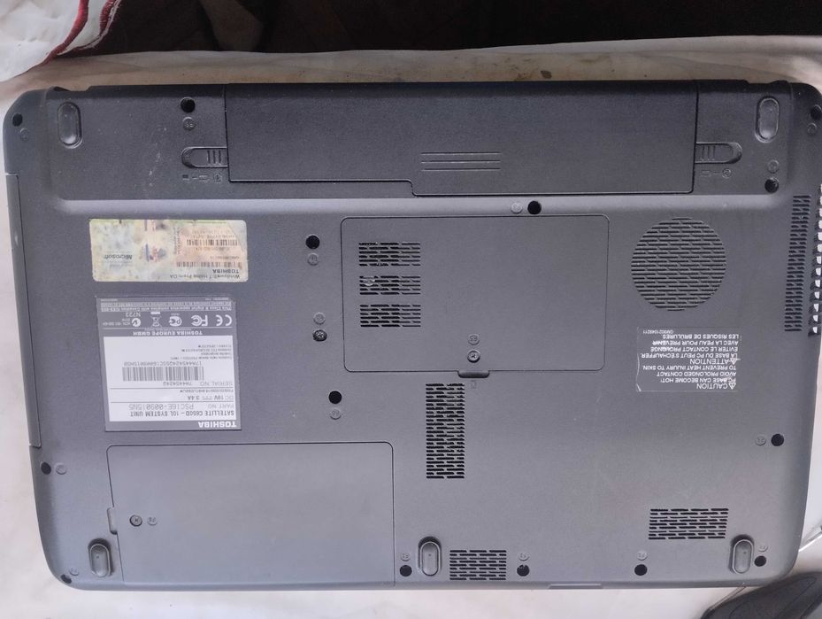 Ноутбук Toshiba C 650 D робочій 1500г