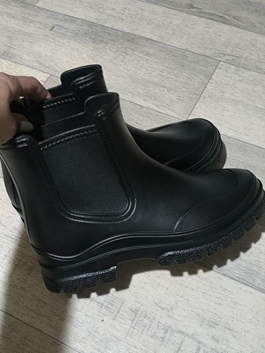 Резинові полусапожки 25см.устілка