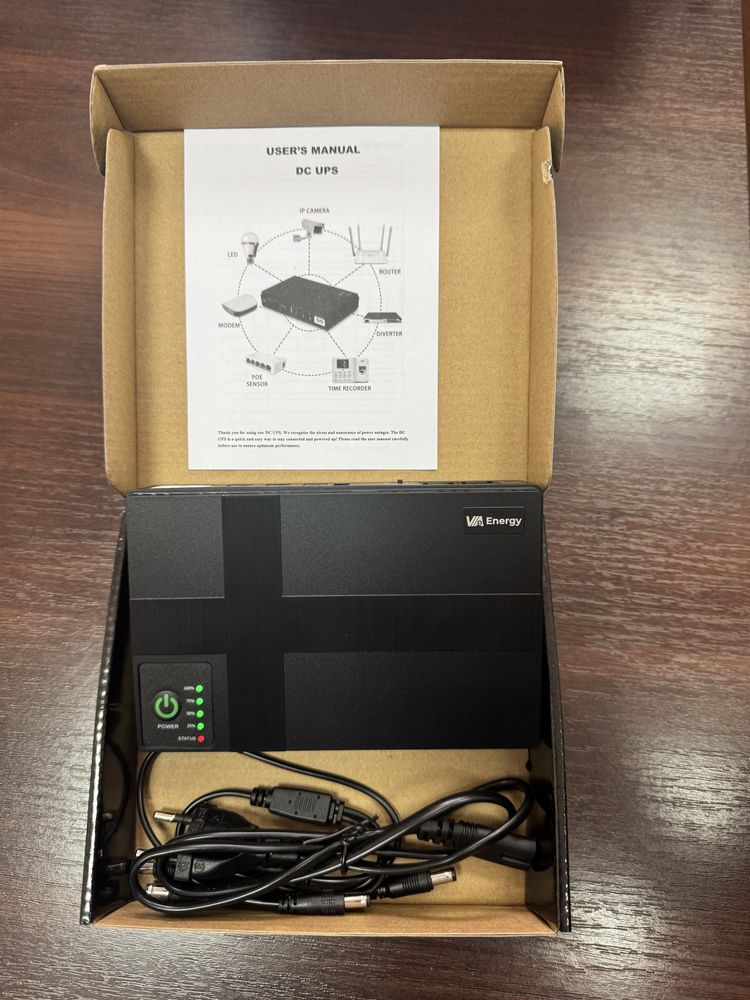 Mini UPS для WiFi роутера