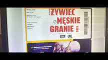 Męskie Granie GDANSK sprzedam bilet