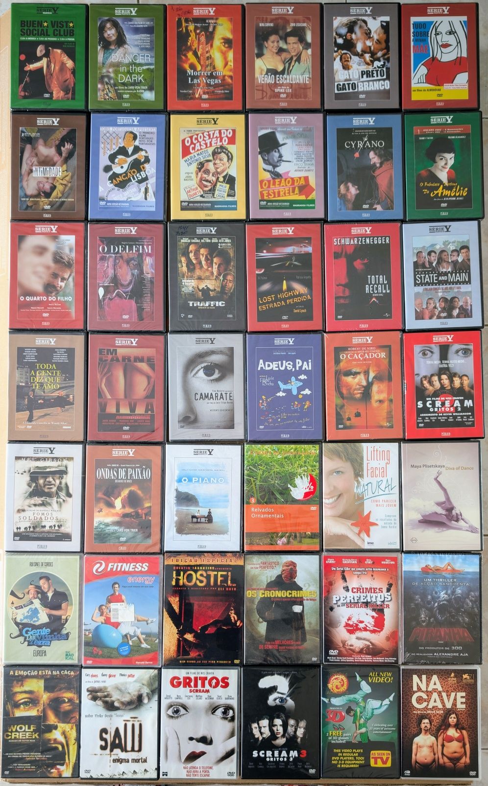DVDs de colecção (v. 8 fotos)