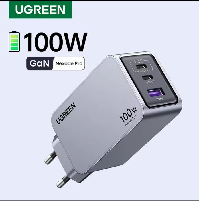 Зарядні пристрої Ugreen Gan 160w/100w/65w