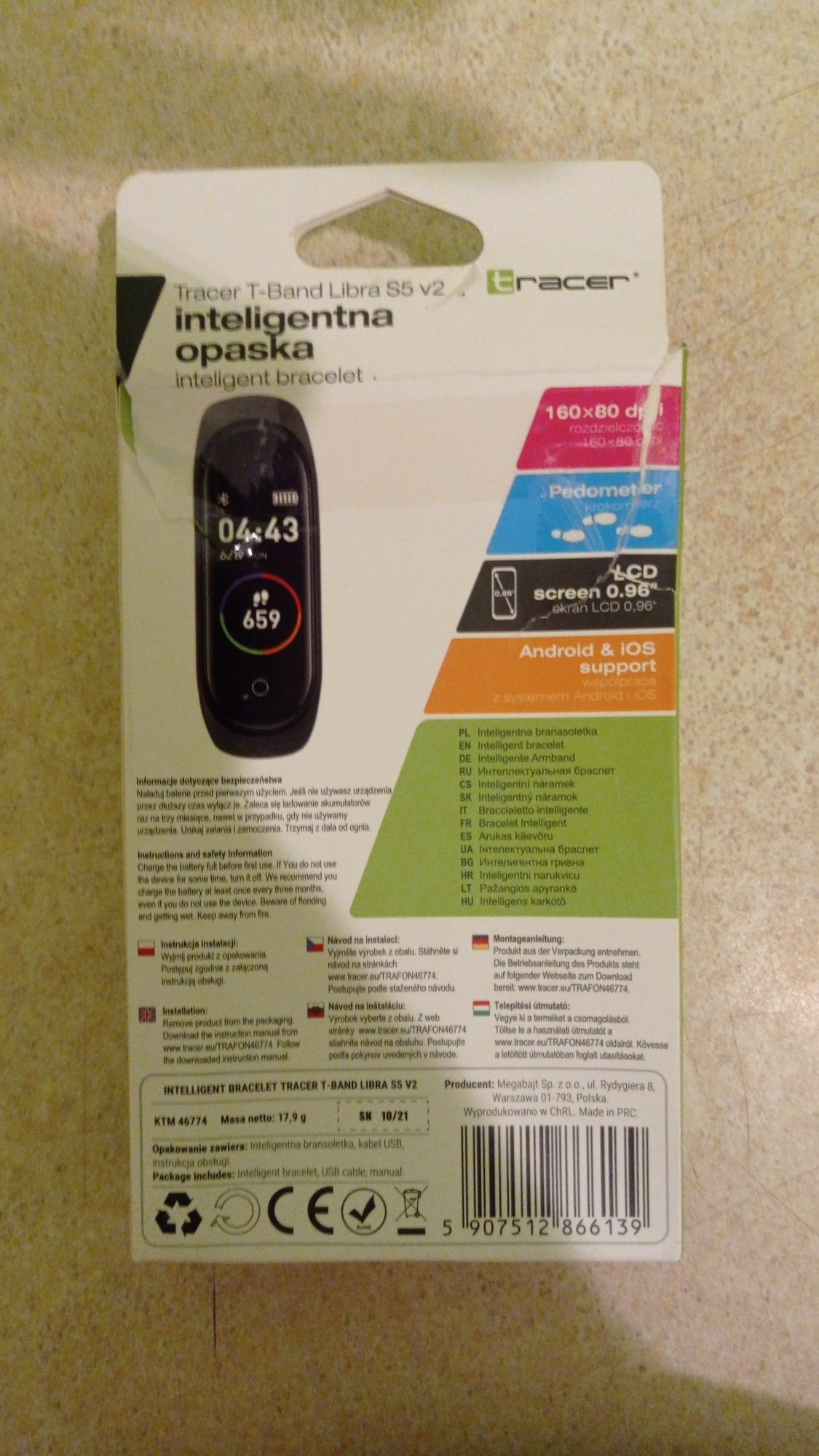 Opaska inteligentna Tracer