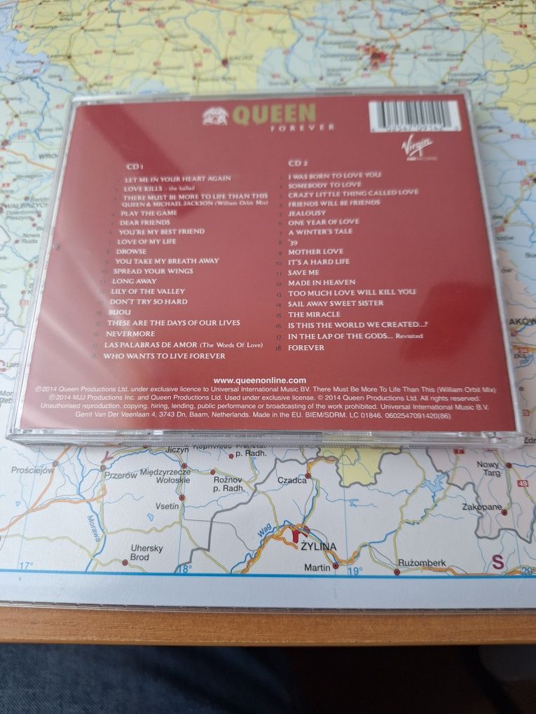 Płyta cd QUEEN Forever