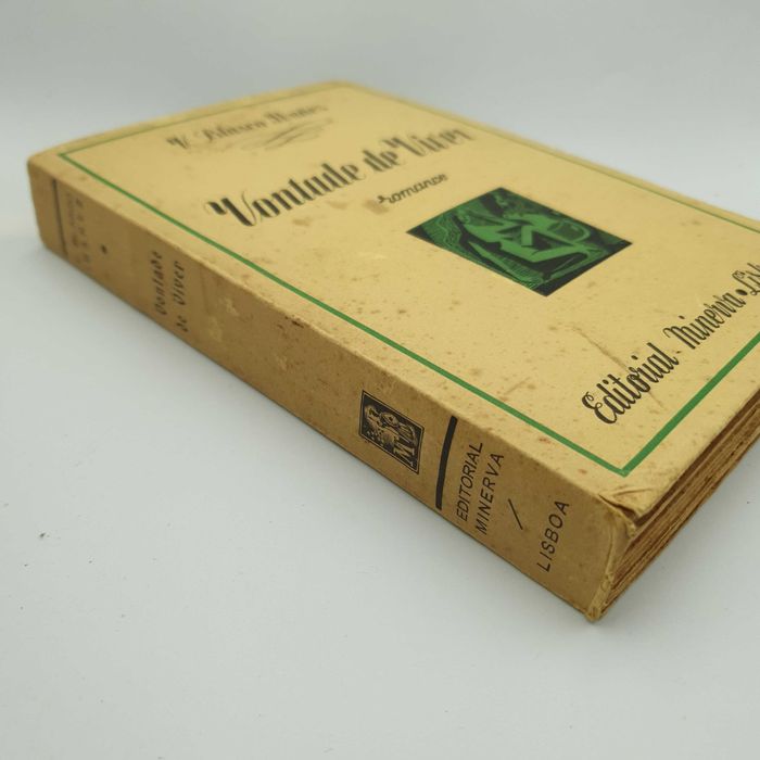 Livro - V.Blasco Ibanez - Vontade de Viver - Ref-CE2